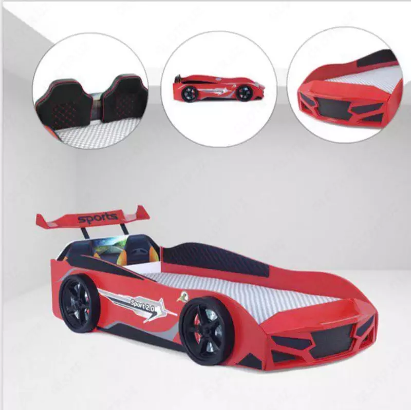 Детская кровать-машина