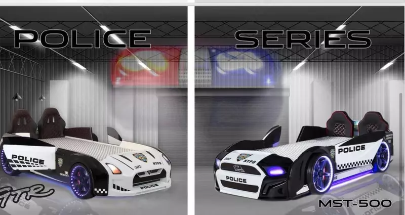 Детская кровать-машина