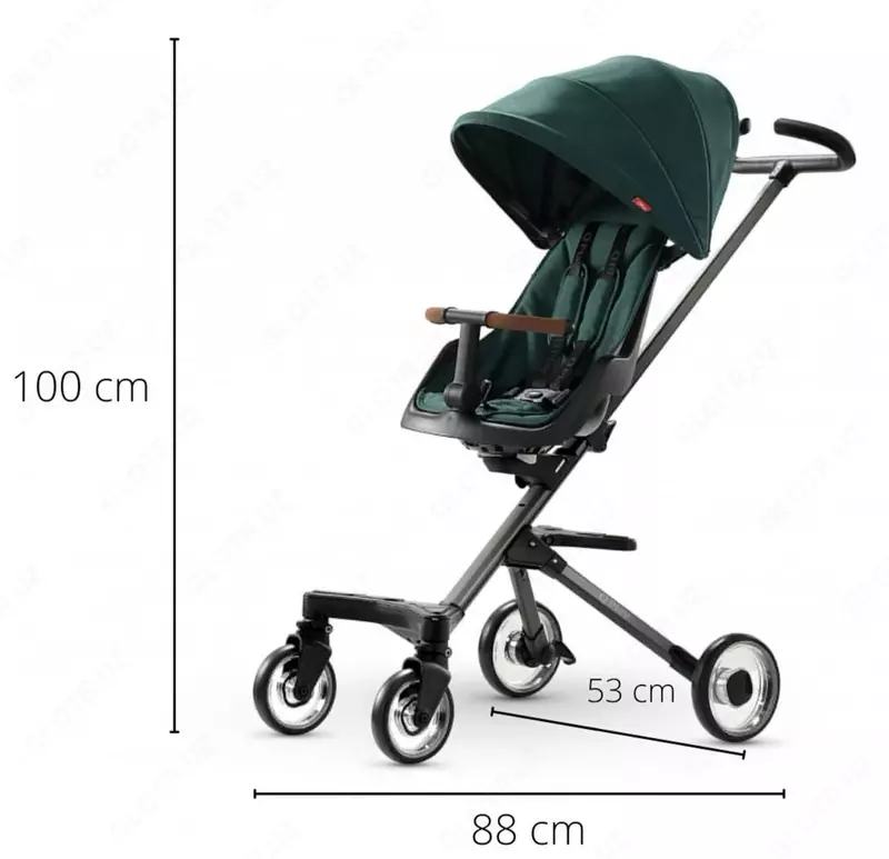 Коляска QPlay E800 Easy Green