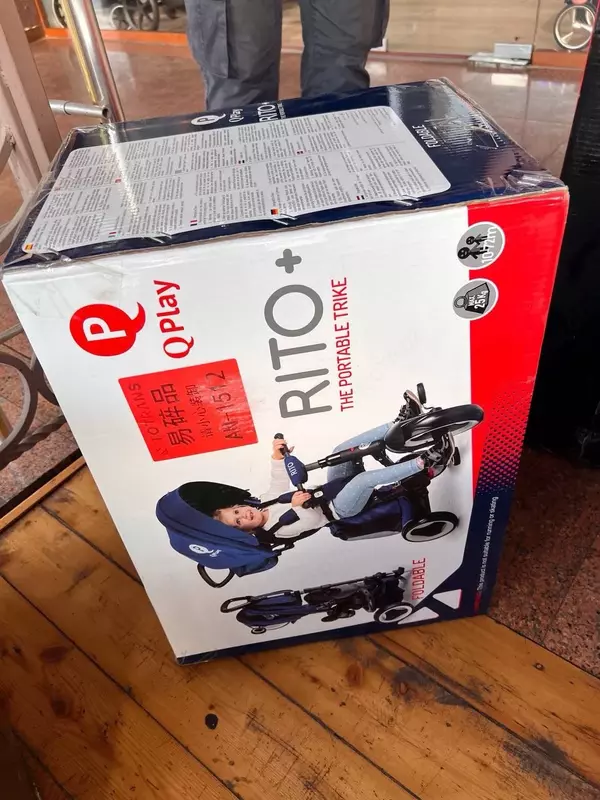 Велосипед QPlay S380-8 Rito Plus Eva Black