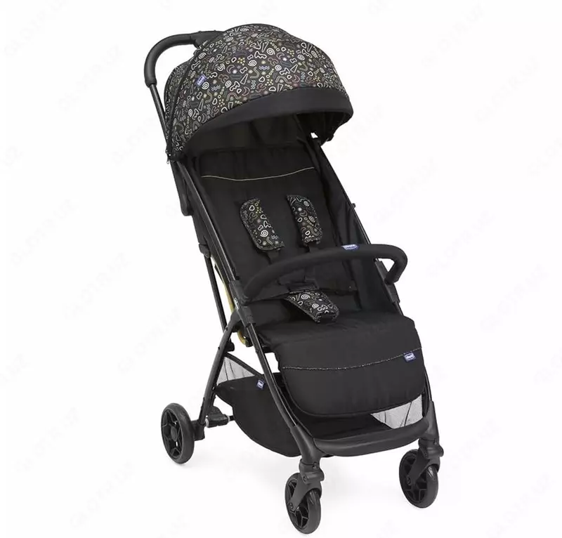 Bolalar aravachasi CHICCO GLEE PLAYFUL BLACK