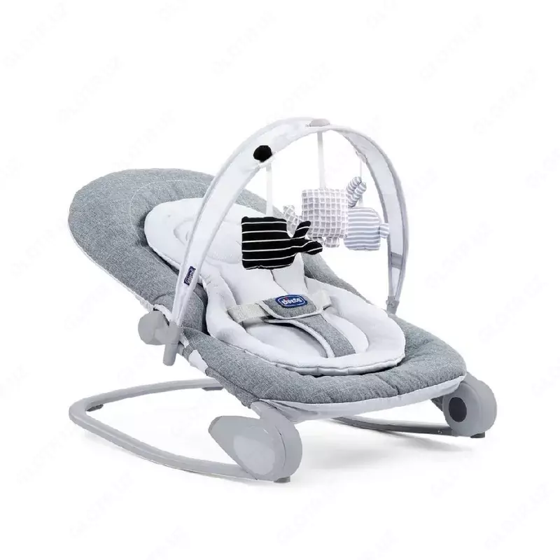 Шезлонг CHICCO HOOPLA BABY BOUNCER GREY