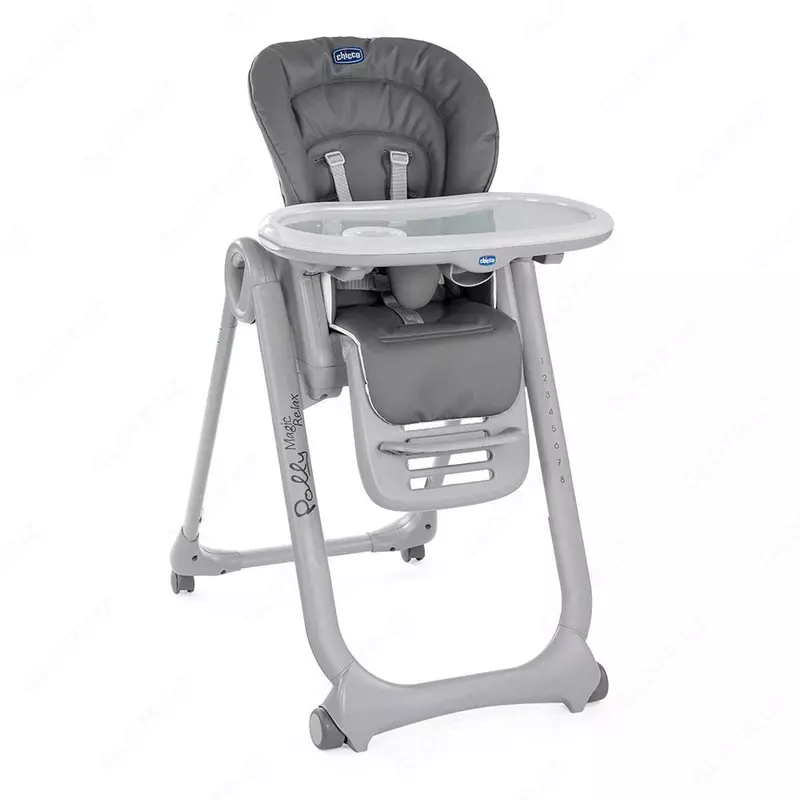 Стульчик для кормления CHICCO POLLY MAGIC RELAX GRAPHITE