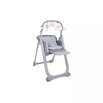 Bolalar uchun baland kreslo Chicco POLLY MAGIC RELAX GRAPHITE