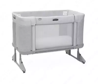 Детская кроватка CHICCO NEXT2ME FOREVER CRIB ASH GREY