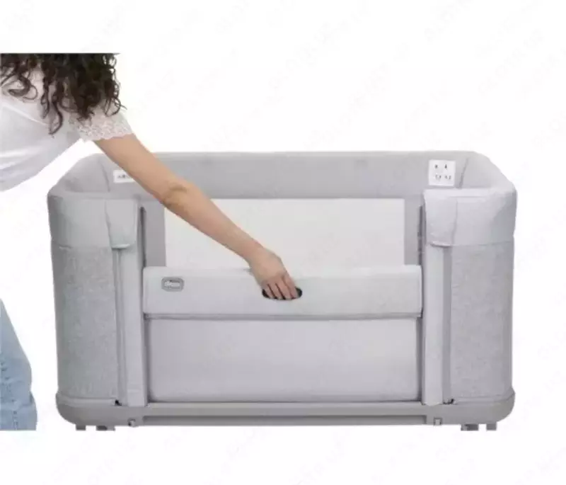 Детская кроватка CHICCO NEXT2ME FOREVER CRIB ASH GREY