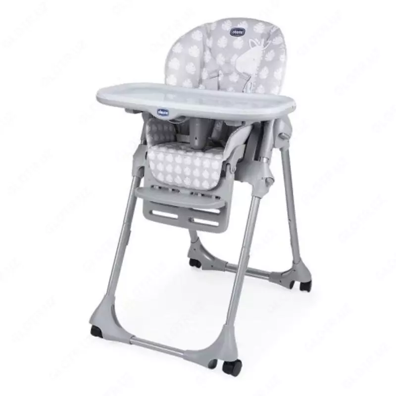 Стульчик для кормления CHICCO POLLY EASY HIGH CHAIR GIRAFFE