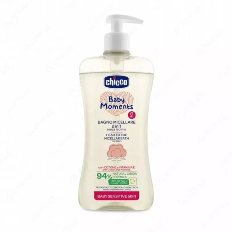 Детский шампунь CHICCO BM HEAD TO TOE MICELLAR BATH 500ML