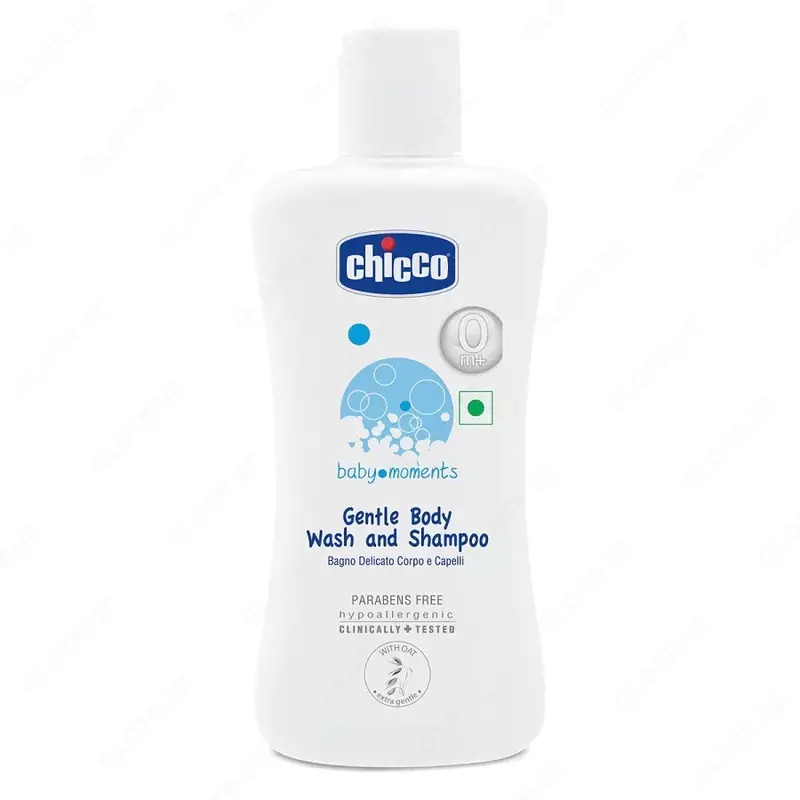 Детский гель и шампунь CHICCO BM BODY WASH & SHAMPOO 750ML