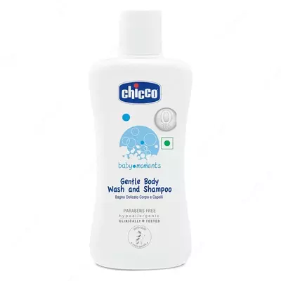 Детский гель и шампунь CHICCO BM BODY WASH & SHAMPOO 750ML