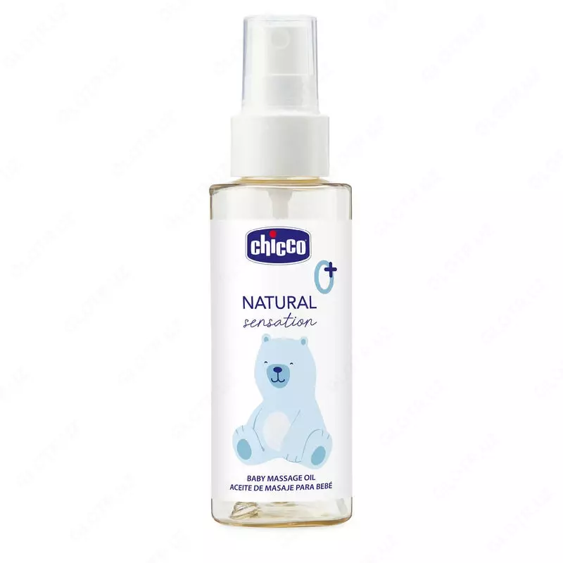 Массажное масло CHICCO NATURAL SENSATION BABY MASSAGE OIL 100ML