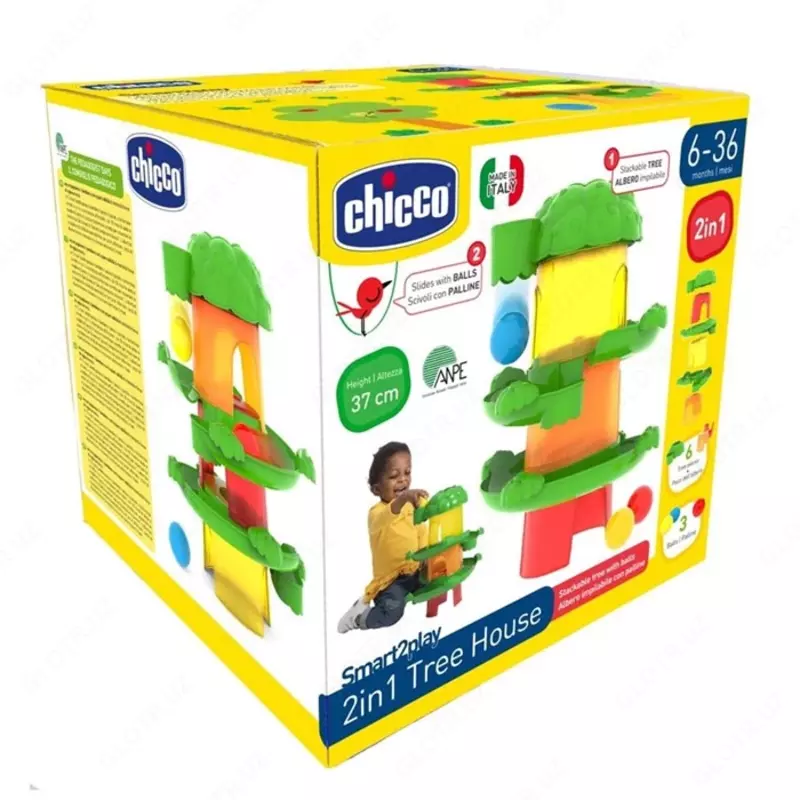 Игрушка CHICCO TOY 2IN1 TREE HOUSE