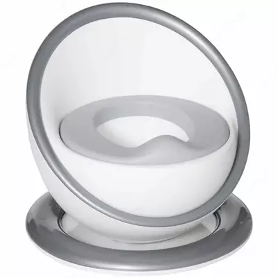 Kichkintoylar uchun chaqaloq qozoni (Kulrang/oq) Xitoy