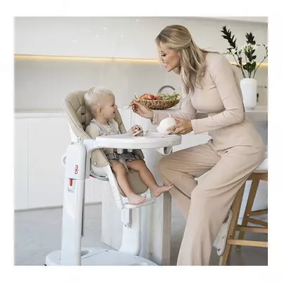 Стульчик для кормления Peg Perego Tatamia Follow Me Latte 🆕