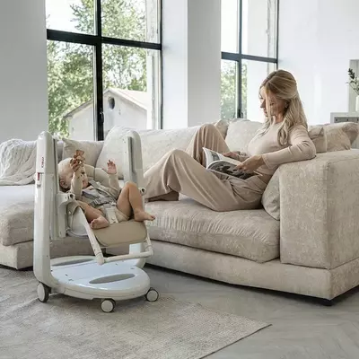 Стульчик для кормления Peg Perego Tatamia Follow Me Latte 🆕