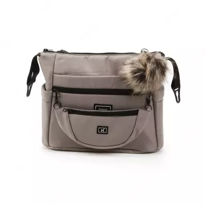 Коляска 3 в 1 "Adamex" Vasco V-TK72, ткань, гелевые колеса (Польша) Бежевая