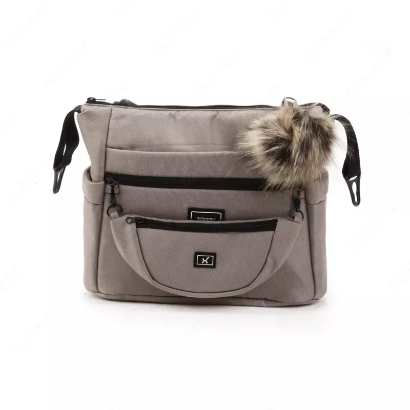 Коляска 3 в 1 "Adamex" Vasco V-TK72, ткань, гелевые колеса (Польша) Бежевая