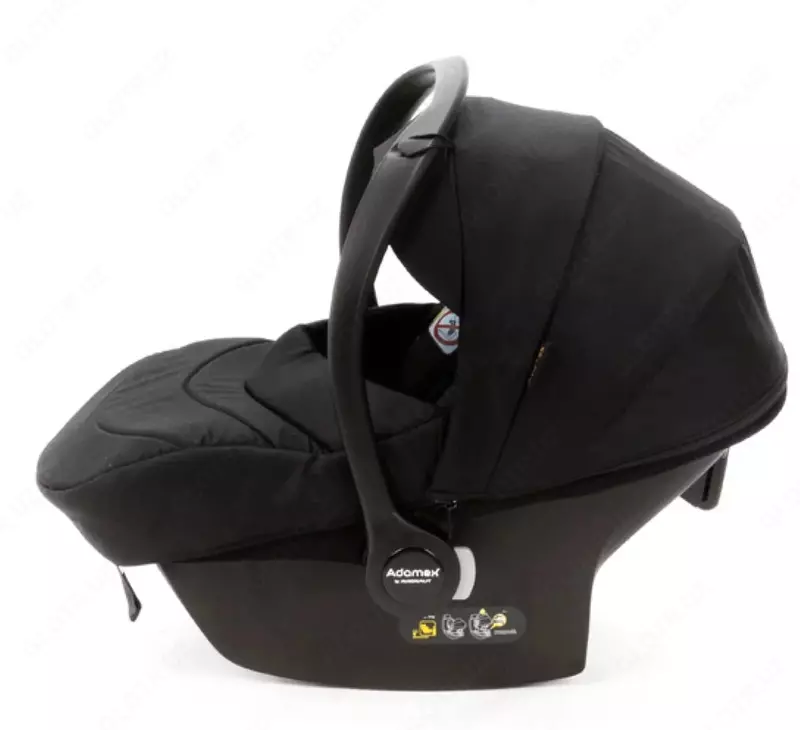 Коляска 3 в 1 "Adamex" Vasco V-TK72, ткань, гелевые колеса (Польша) Бежевая