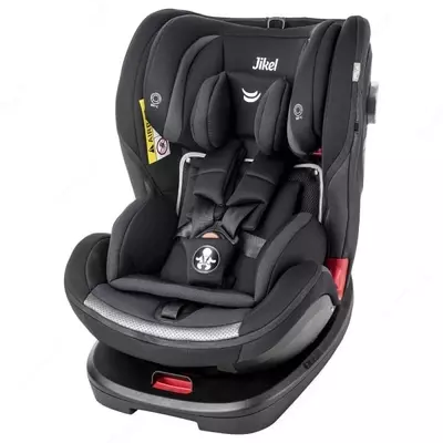 Bolalar avtomobil o'rindig'i "Jikel" Saturn Zip 360 JK804444-99 (Frantsiya) Qora/kulrang