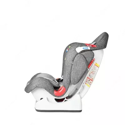 Детское автокресло "Jikel" Royz JK804442-90 (Франция) Серое/светло/серое