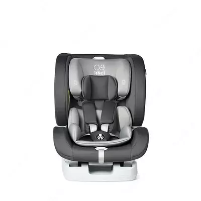 Детское автокресло "Jikel" UpGo JK804443-90 (Франция) Серое/светло/серое