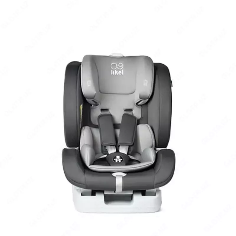 Bolalar avtomobil o'rindig'i "Jikel" UpGo JK804443-90 (Frantsiya) Kulrang/och/kulrang