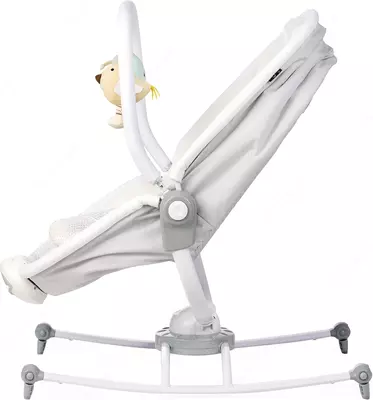 Люлька-качалка 2 в 1 "Jikel" Minos JK805551-90, Nexus Electric Swing & Rocker (Франция) Серая