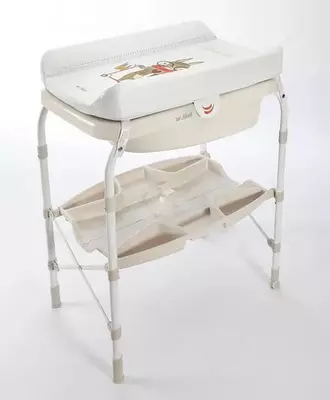 Столик для ванны и пеленания 2 в 1 "Jikel" Ripple JK810101-64 (Франция) Бежевый