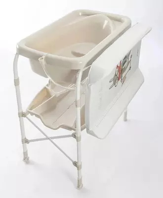 Столик для ванны и пеленания 2 в 1 "Jikel" Ripple JK810101-64 (Франция) Бежевый