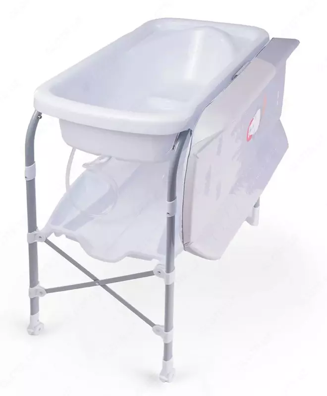 Столик для ванны и пеленания 2 в 1 "Jikel" Ripple JK810101-90 (Франция) Серый