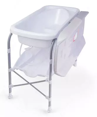 Столик для ванны и пеленания 2 в 1 "Jikel" Ripple JK810101-90 (Франция) Серый