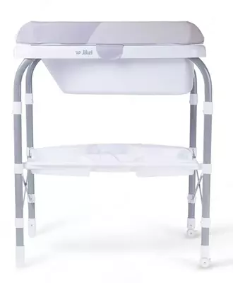 Столик для ванны и пеленания 2 в 1 "Jikel" Ripple JK810101-90 (Франция) Серый