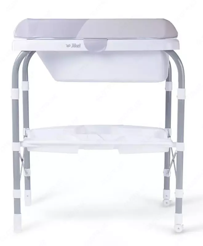 Столик для ванны и пеленания 2 в 1 "Jikel" Ripple JK810101-90 (Франция) Серый