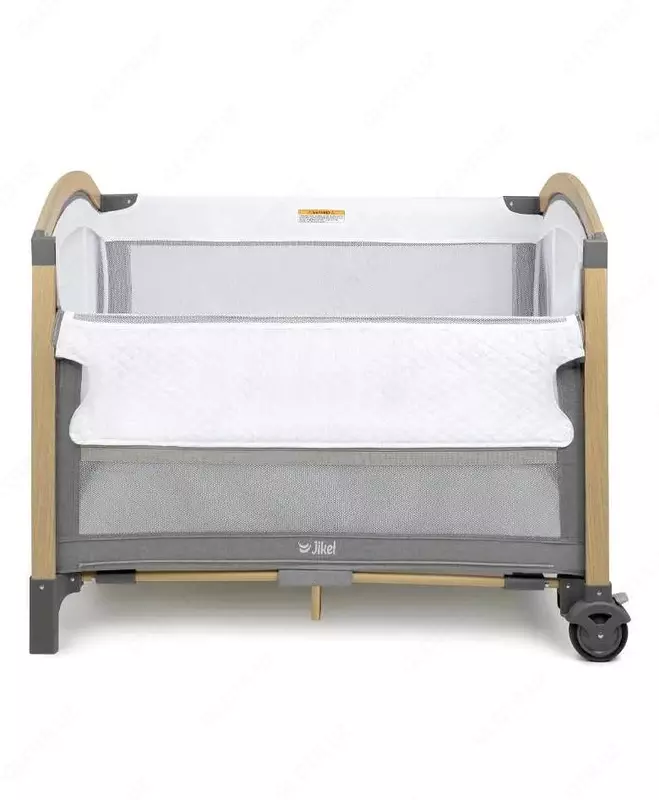 Детская многофункциональная кроватка "Jikel" Pole JK808901-94 (Франция) Серая/коричневая