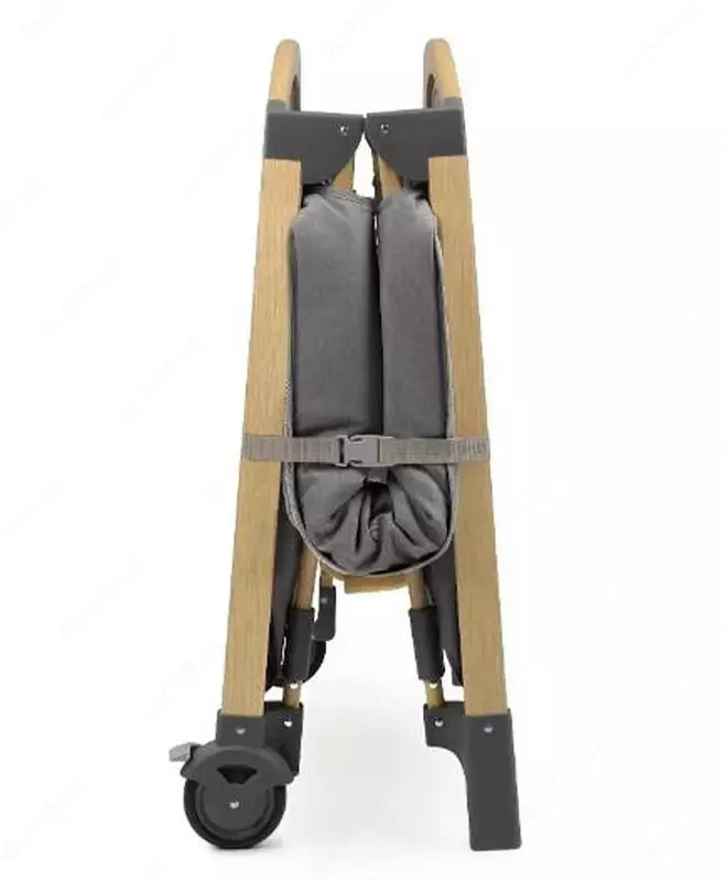 Детская многофункциональная кроватка "Jikel" Pole JK808901-94 (Франция) Серая/коричневая