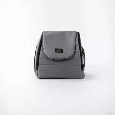 Детская коляска 2-в-1 "Adamex" Locco Light LL-TK60 (Польша) Серая/черная