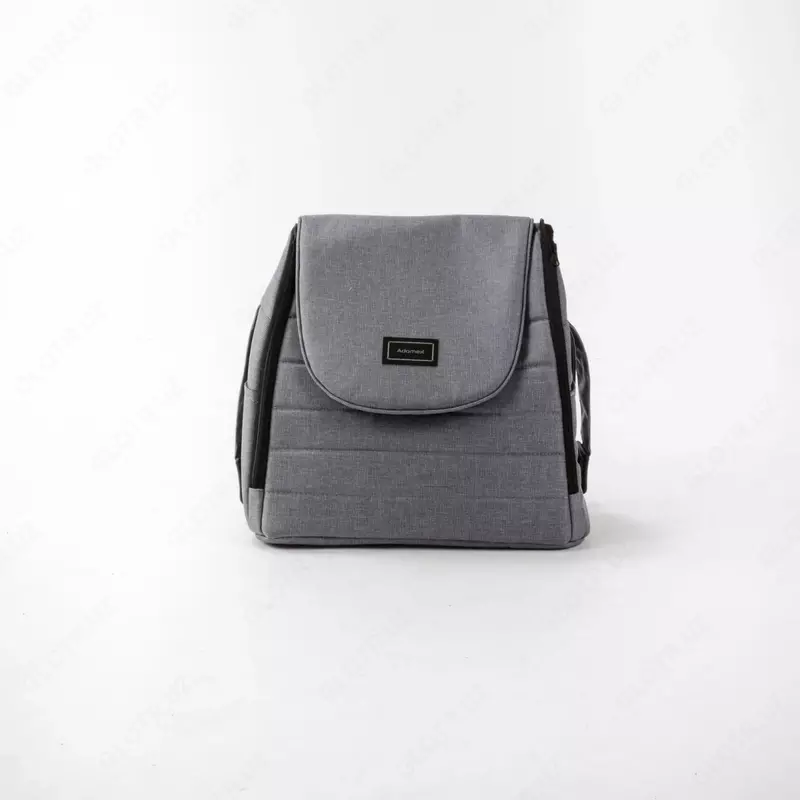 Детская коляска 2-в-1 "Adamex" Locco Light LL-TK60 (Польша) Серая/черная