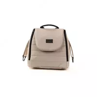 Детская коляска 2-в-1 "Adamex" Locco Light Deluxe LL-SA7 (Польша) Бежевая/черная - Коляски