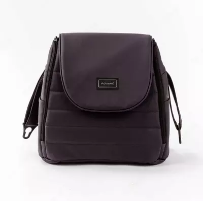 Детская коляска 2-в-1 "Adamex" Locco Light Deluxe LL-SA34 (Польша) Сиреневая/черная