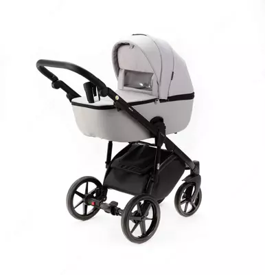 Bolalar aravachasi 2-in-1 "Adamex" Nola-PS46 (Polsha) Ochiq kulrang