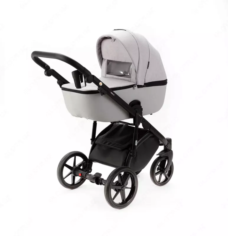 Bolalar aravachasi 2-in-1 "Adamex" Nola-PS46 (Polsha) Ochiq kulrang