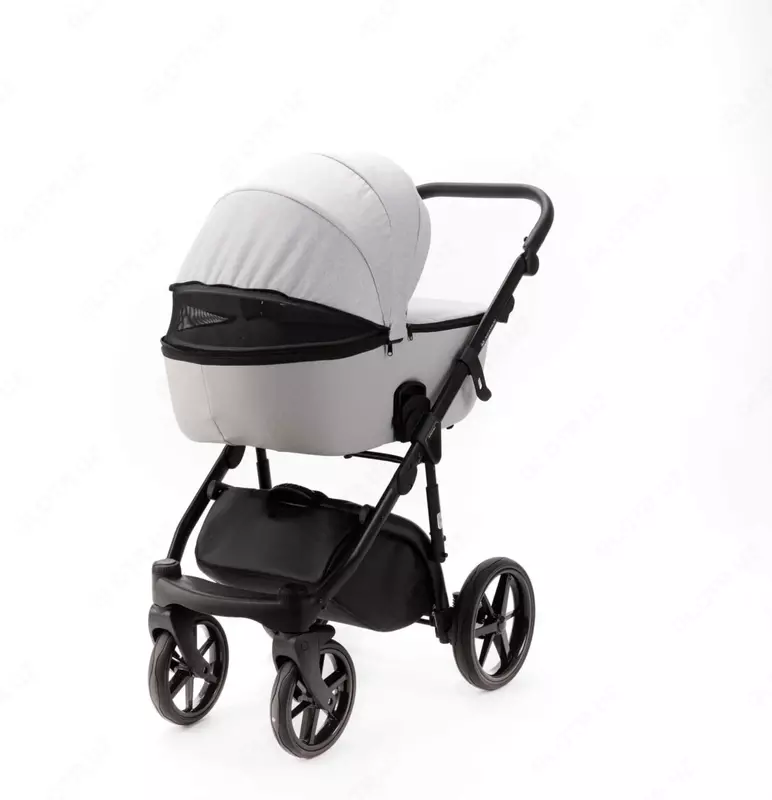 Bolalar aravachasi 2-in-1 "Adamex" Nola-PS46 (Polsha) Ochiq kulrang