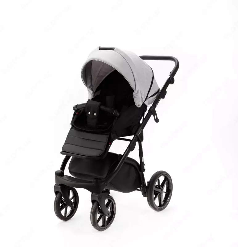 Bolalar aravachasi 2-in-1 "Adamex" Nola-PS46 (Polsha) Ochiq kulrang