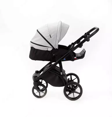 Bolalar aravachasi 2-in-1 "Adamex" Nola-PS46 (Polsha) Ochiq kulrang