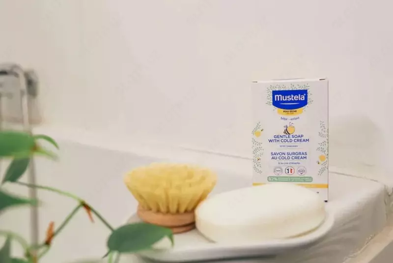 Очищающее мыло "Mustela" с холодным кремом (100 гр.) Франция