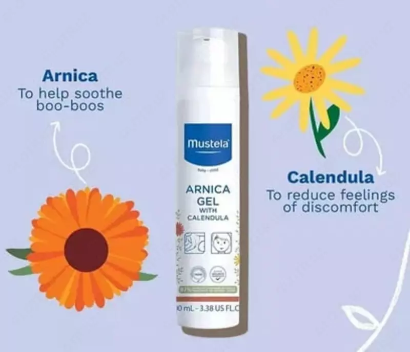 Детский гель с арникой и календулой "Mustela" (100 мл) Франция