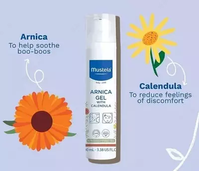 Детский гель с арникой и календулой "Mustela" (100 мл) Франция
