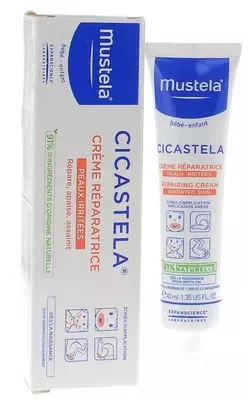 Детский увлажняющий крем-бальзам "Mustela" Cicastela (40 мл) Франция