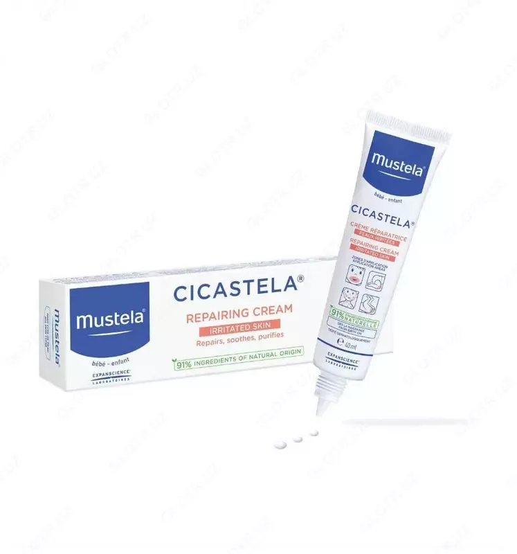 Детский увлажняющий крем-бальзам "Mustela" Cicastela (40 мл) Франция