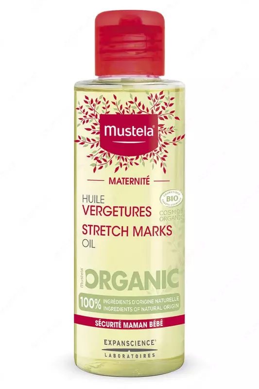 Масло для профилактики от растяжек "Mustela" Maternite (105 мл) Франция